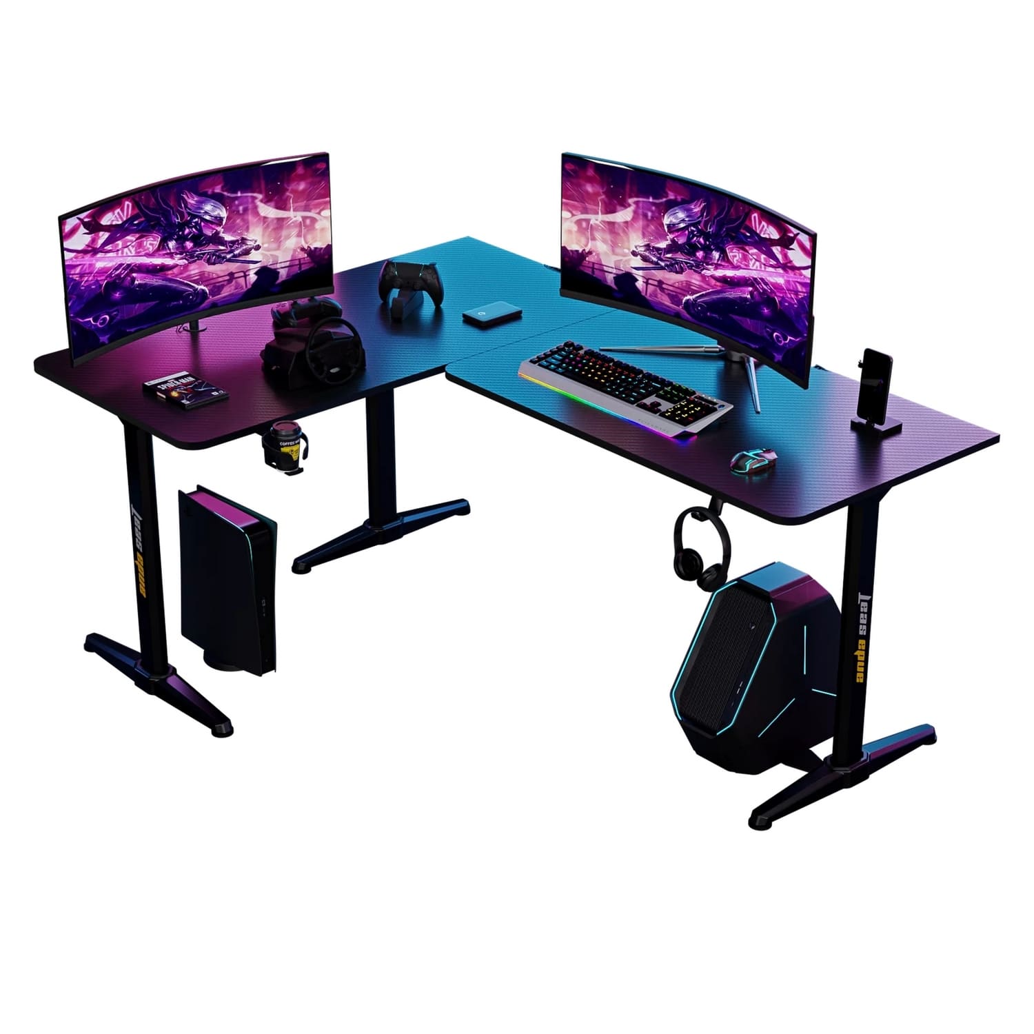 Epicenter of Virtual Adventures Gaming Table: Harmony of Style, Comfort and Efficiency!